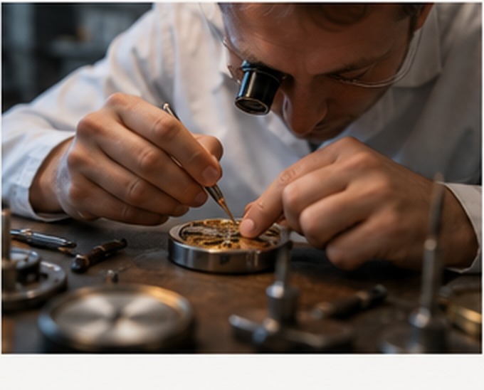 Watch repair workbench